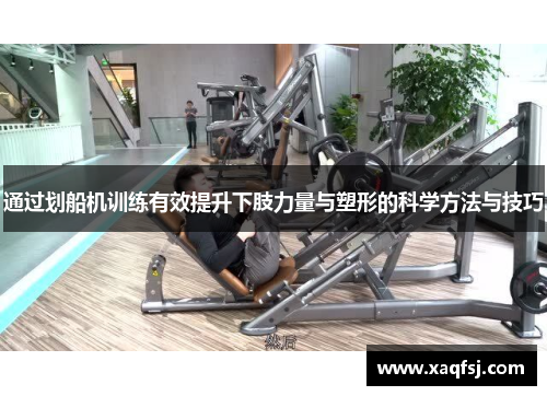 通过划船机训练有效提升下肢力量与塑形的科学方法与技巧